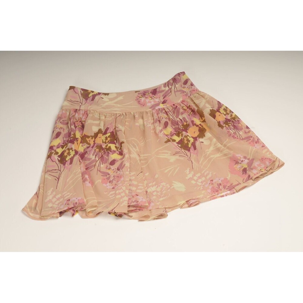 ​Gap, Pink Floral Gathered Skirt, Size 6